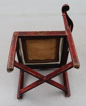 PUDERSTOL, 1700-tal.