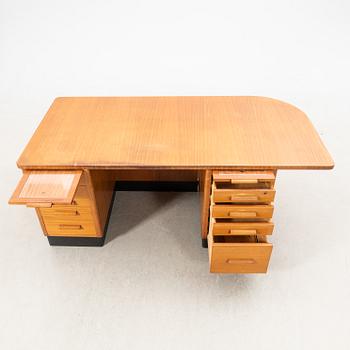 Desk, ASKI AB Swedish Office Furniture Industries, Stockholm, Bodafors, mid-20th century.