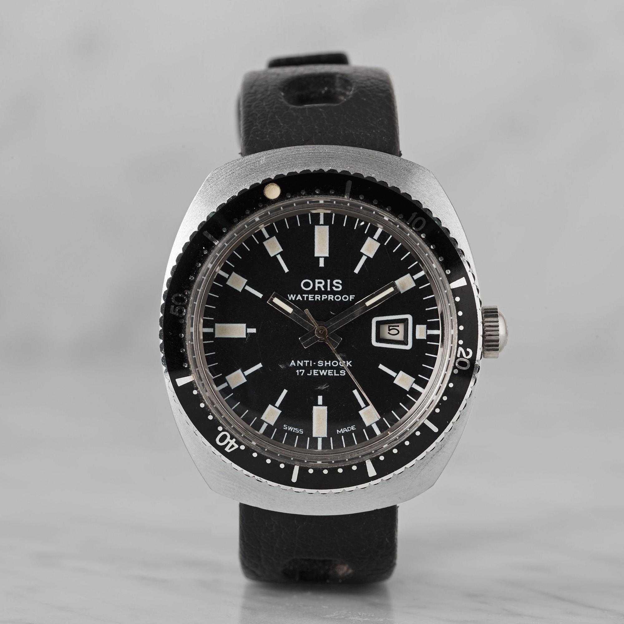 ORIS, Waterproof, armbandsur, 37 x 42 mm,