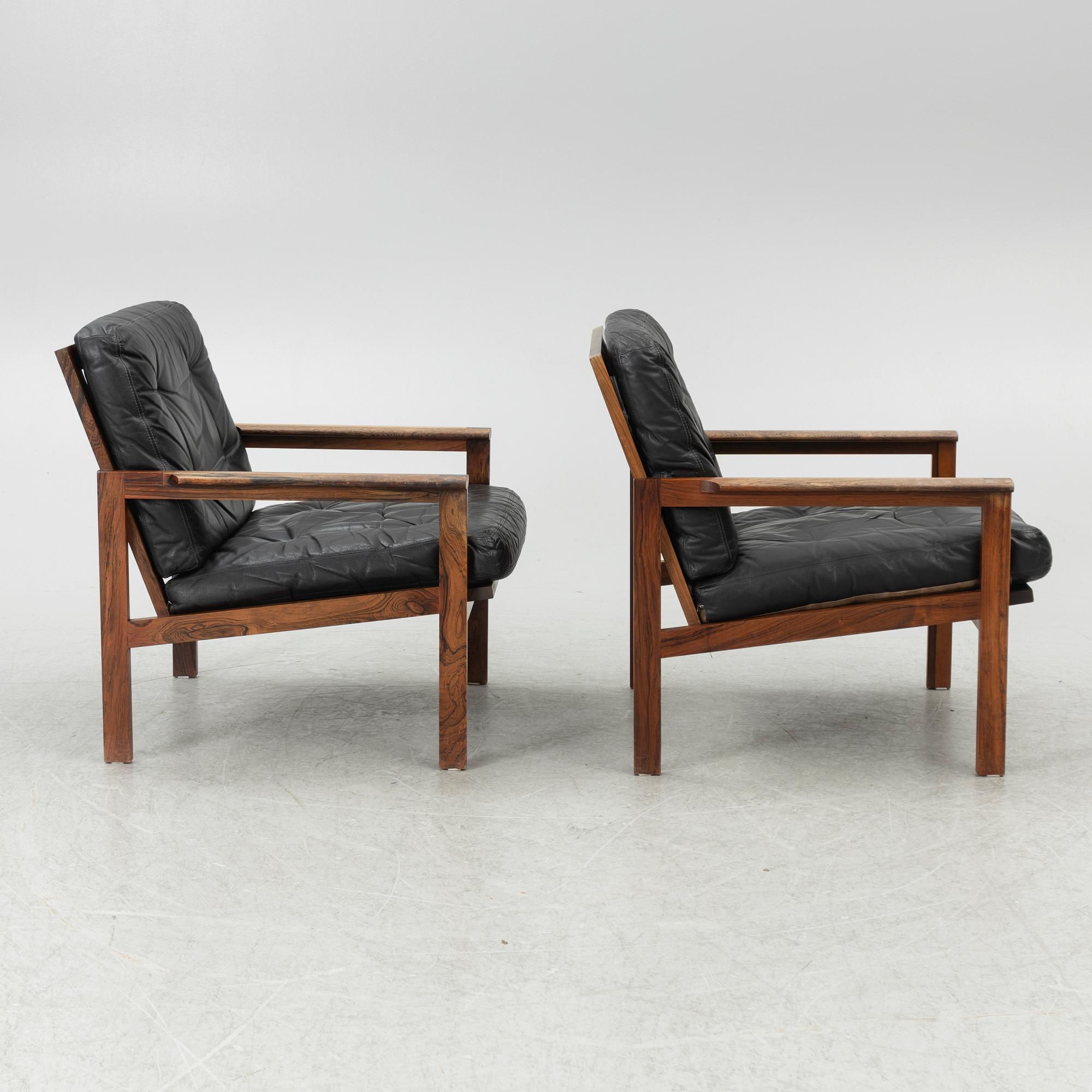 IKEA, fåtöljer, ett par, "Trienal", 1967.
