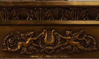 An Empire style mirror, 20th century.