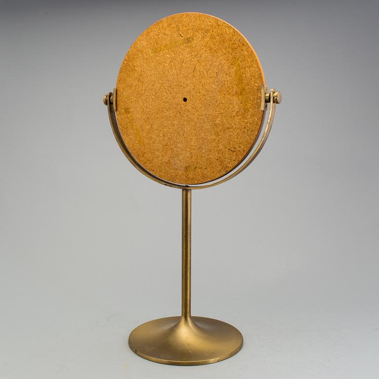 BORDSSPEGEL, mässing, 1900-talets mitt.