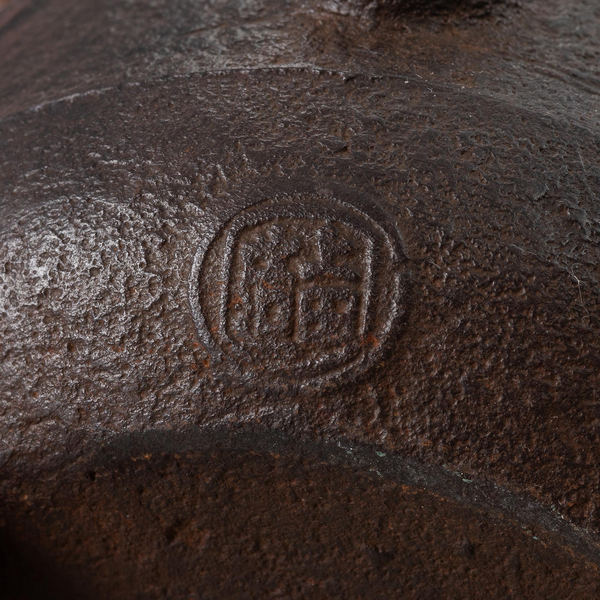 Hibachi (bordsgrill), trä och metall, med tekanna och kittel samt ställ, Japan, Meiji (1868-1912).