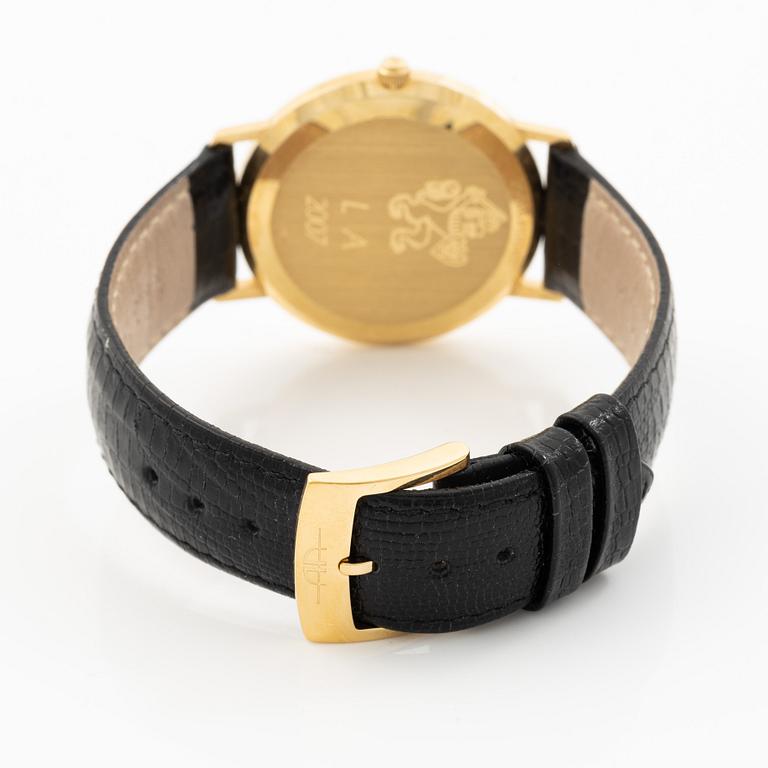 Antima, wristwatch, 33.5 mm, 18K gold.
