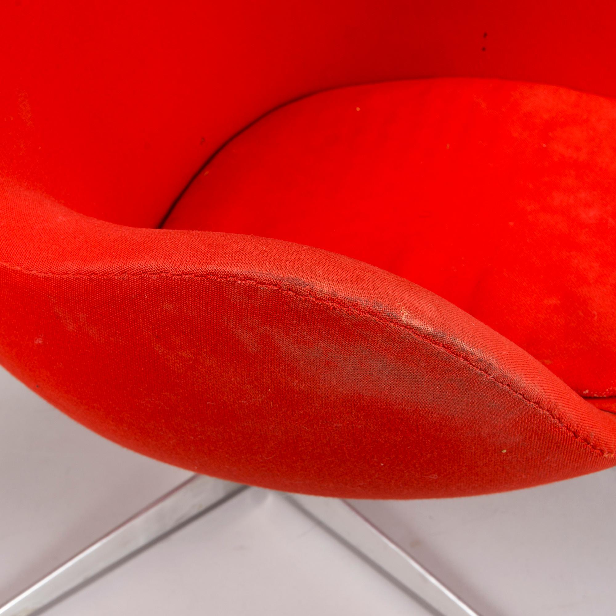 Arne Jacobsen, fåtölj "Ägget", Fritz Hansen, Danmark troligen 1970-tal.