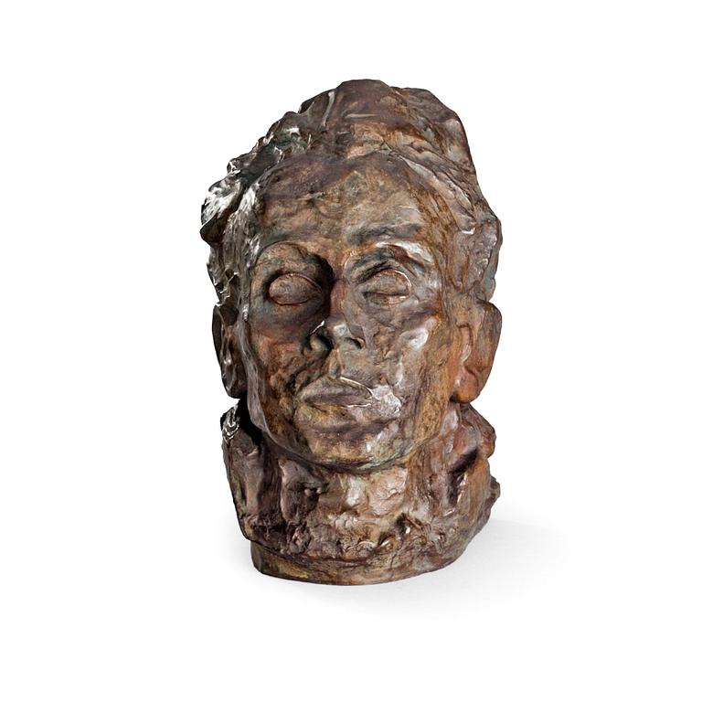 EGON SCHIELE, brons, stämplad i gjutningen 1980 och numrerad 240/300.