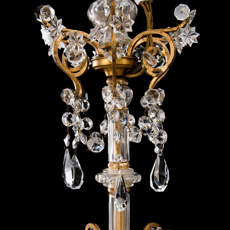 A late 19th century chandelier.