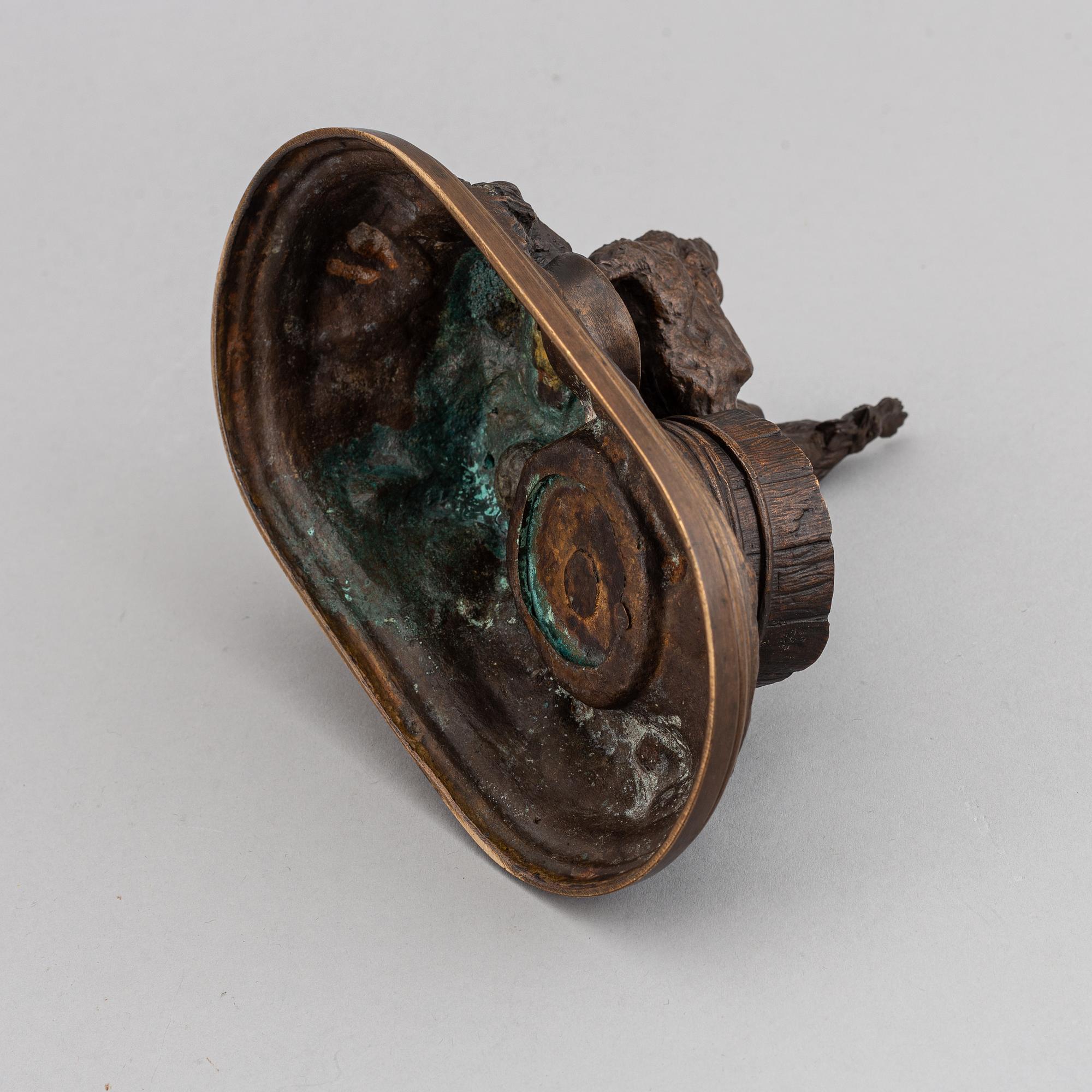 ISIDORE BONHEUR, a bronze sculpture.