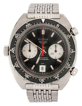 796. A Heuer 'Autavia' gentleman's wrist watch, c. 1970's.