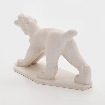 Josef Manuel, A ceramic sculpture, signed.