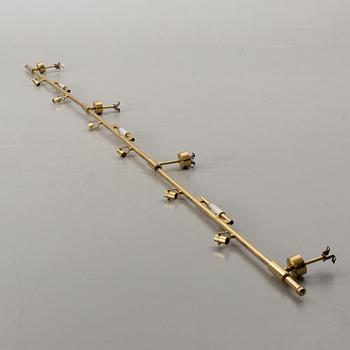 A BRASS CEILING LAMP, second half of the 20th century.