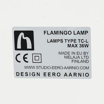 Eero Aarnio, lattiavalaisin "Flamingo", Melaja Oy.