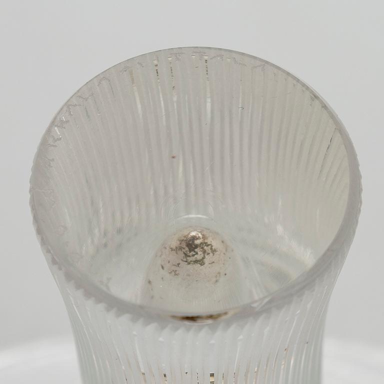 Tapio Wirkkala, a 'Chanterelle' glass vase, signed Tapio Wirkkala Iittala.