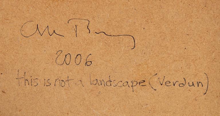 Olle Borg, Oil on canvas, signed and dated 2006 on verso.