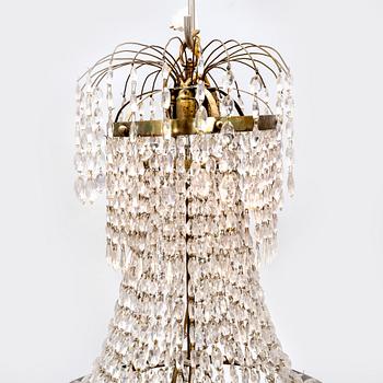 An early 1800s Empire chandelier.