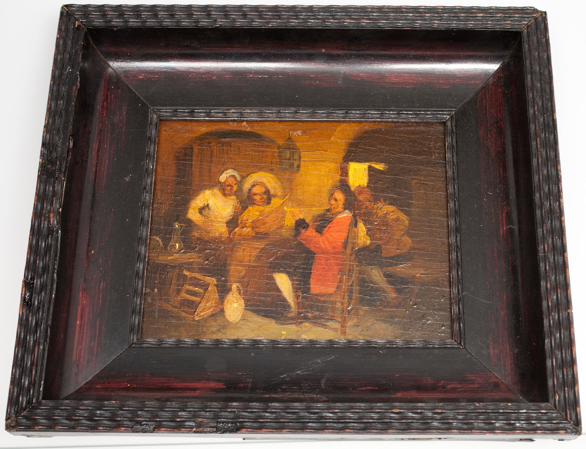 OKÄND KONSTNÄR, 1800-talets början, Mellaneuropa, otydligt signering.