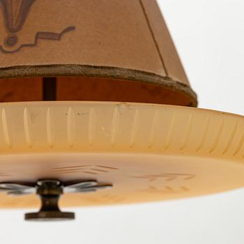 Harald Notini, a ceiling lamp model "6382", Arvid Böhlmarks Lampfabrik, 1930's.