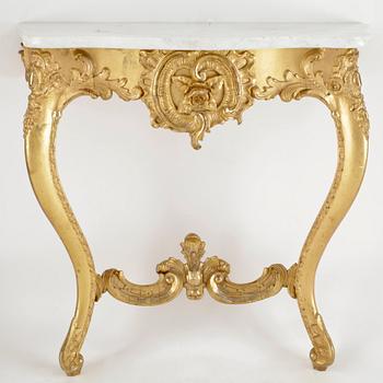 KONSOLBORD, rokokostil, 1900-talets början.