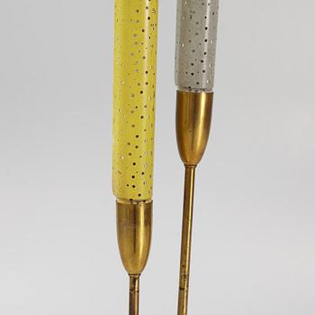 Ernest Igl, floor lamp, "Pfeifenstopfer", Hillebrand Leuchtenfabrik, Germany 1950s.