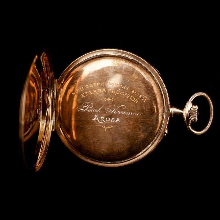 FICKUR, 14 k guld, Eterna.