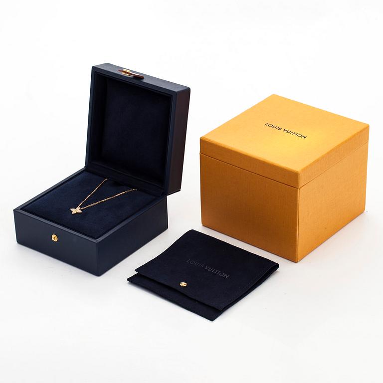 Louis Vuitton, kaulakoru, "Idylle Blossom Pendant", 18K ruusukultaa ja timantteja.