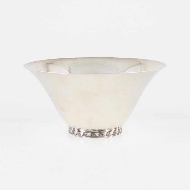Wiwen Nilsson, skål, sterlingsilver, Anders Nilsson, Lund, 1970.