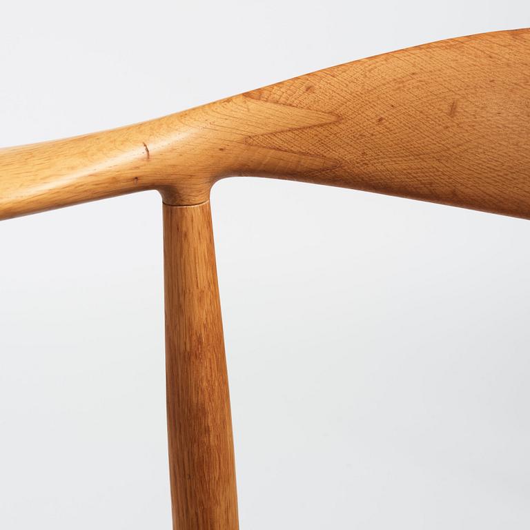 Hans J. Wegner, stolar, "The Chair" ett par, JH-503, Johannes Hansen, Danmark 1950-60-tal.