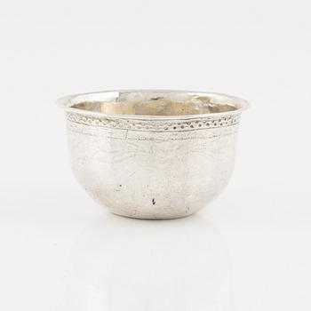 A Swedish Silver Tumbler, mark of Johan Leffler, Falun 1776.