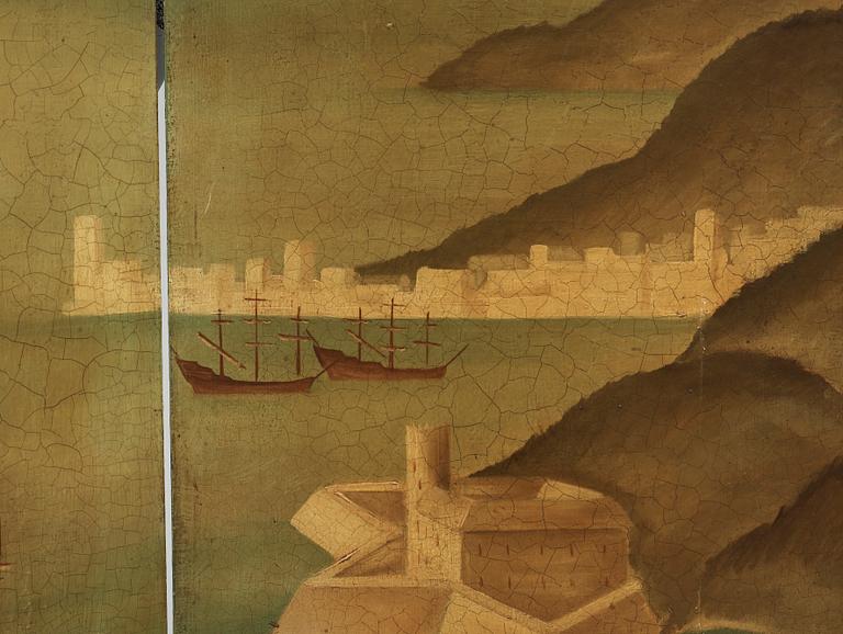 VIKSKÄRM, Kina, omkring 1900.