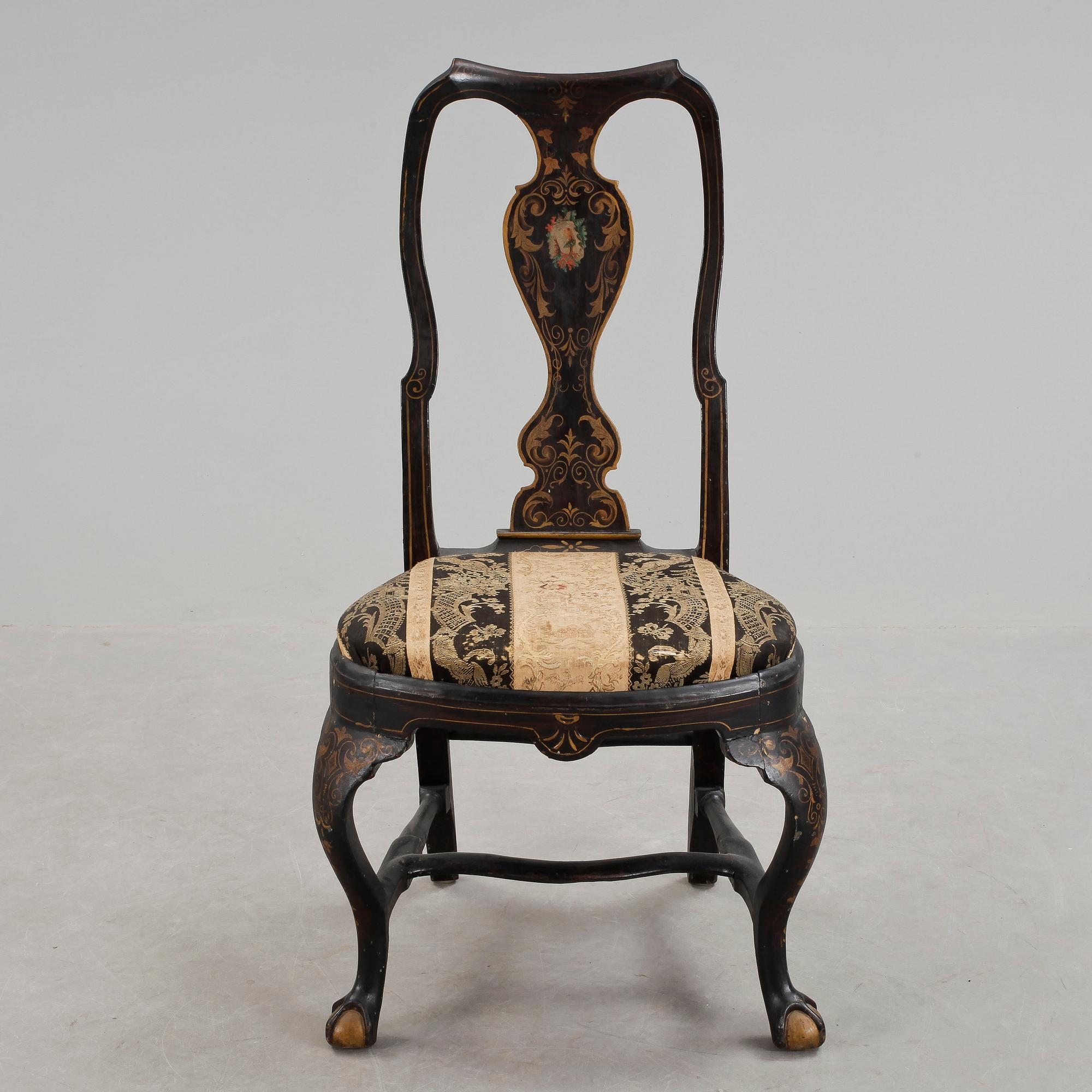 STOL, senbarock, 1700-tal.