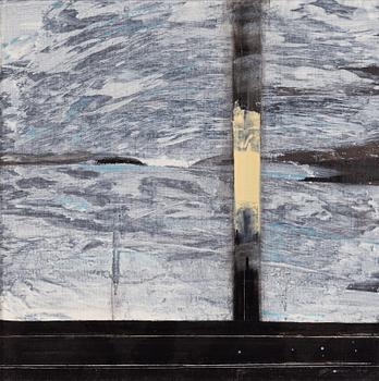 Gunnar Johnsson, "Vinterfönster Runmarö".