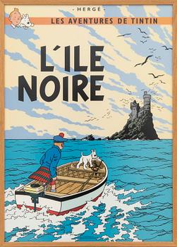 Hergé, offset 24 st "Tintin".