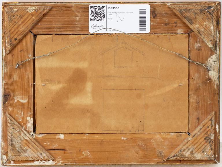 Gottfrid Kallstenius, Forest clearing.