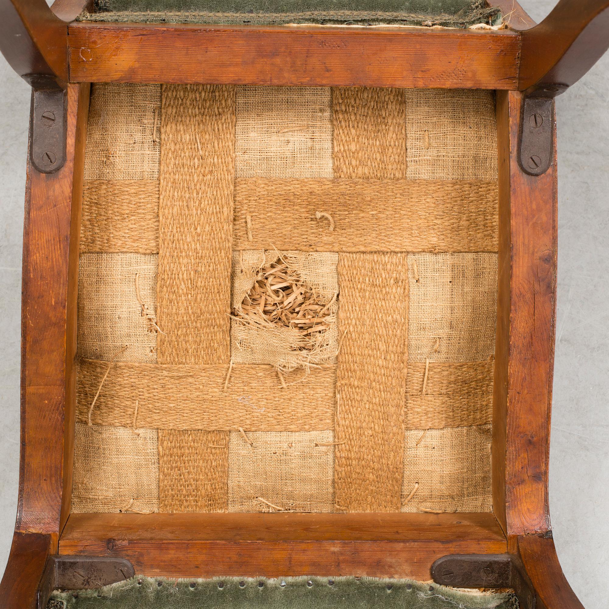 A set of 9 pieces of furniture, probably France and mid 19th century.