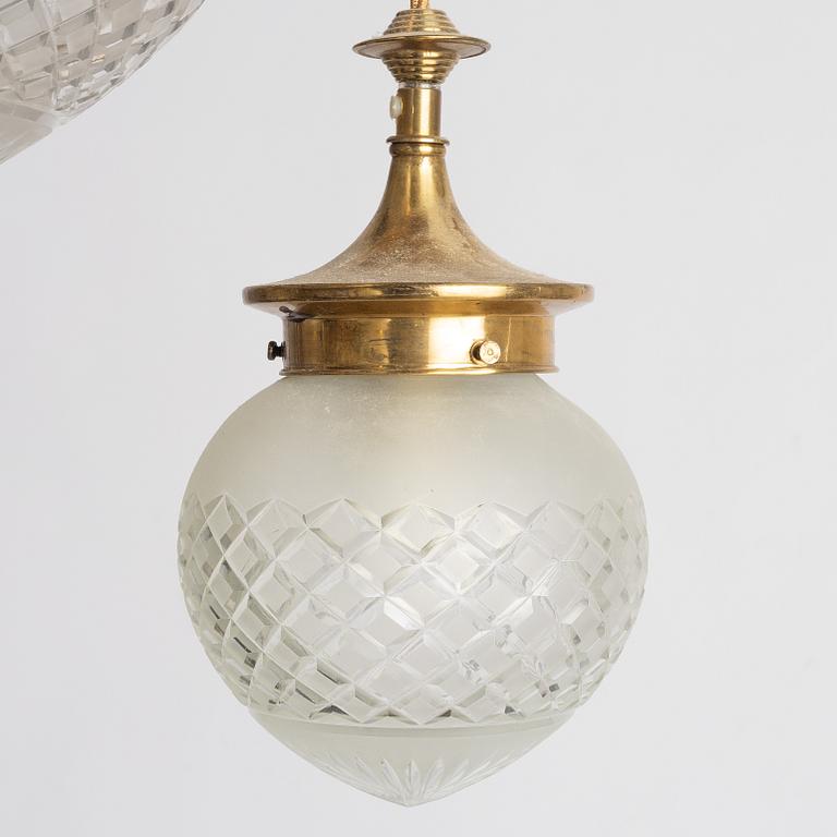 Taklampa, jugend, 1900-talets början.