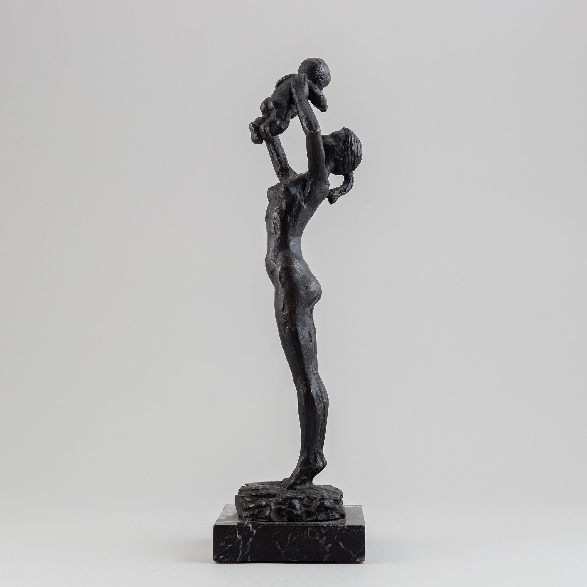 Ricard Sala, skulptur, brons, Spanien, 1989, signerad och numrerad 8/25.
