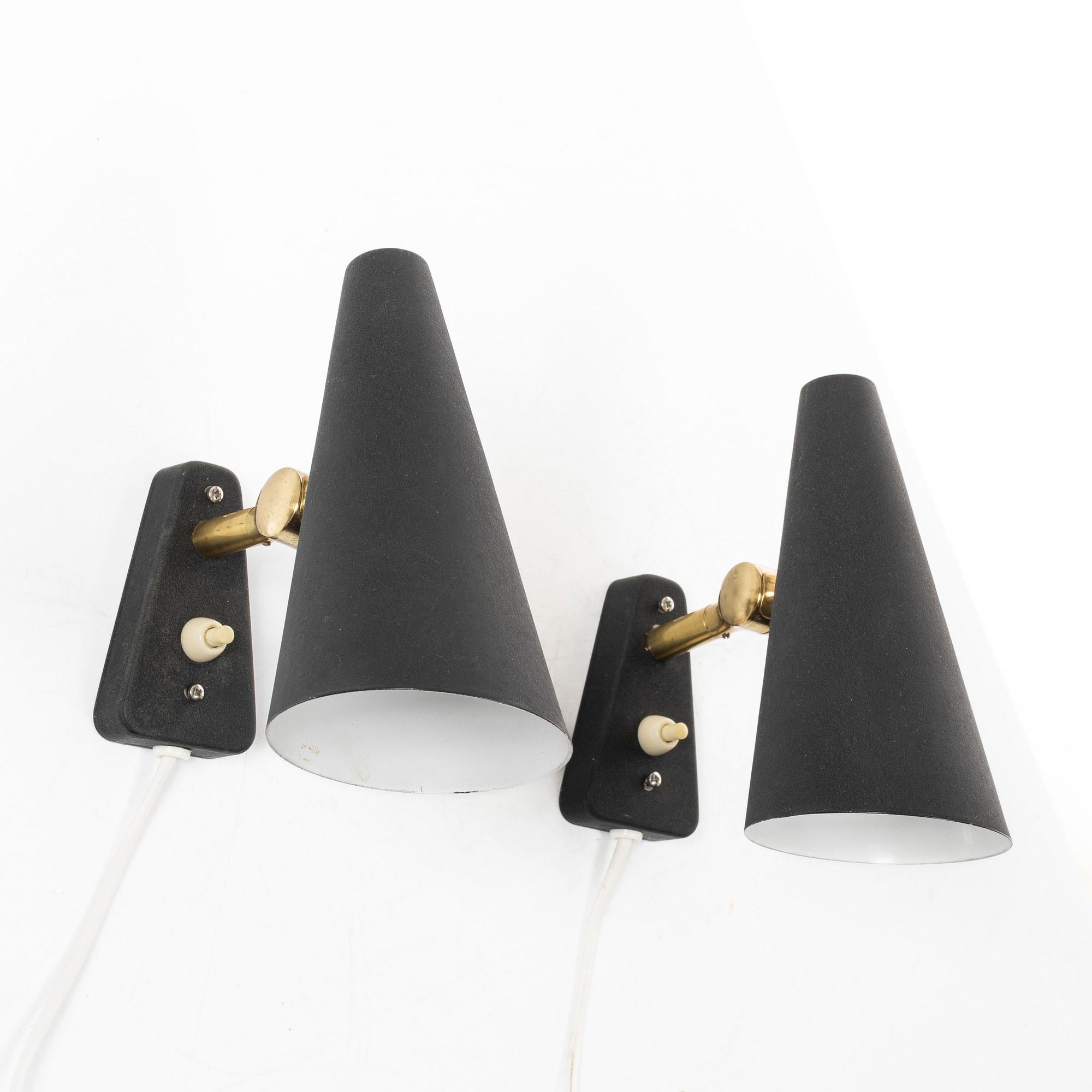 Table lamps, a pair, MAE, mid-20th century.