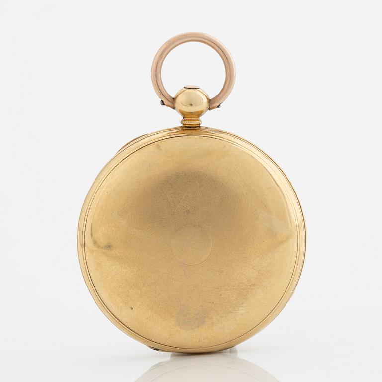 Pocket watch, John Cross, 46 mm.