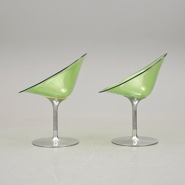 STOLAR, ett par, "Eros", Philippe Starck, Kartell, Italien, 1900-/2000-tal.