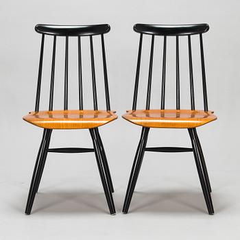 Ilmari Tapiovaara, four mid-20th century 'Pelimanni' chairs for Asko.