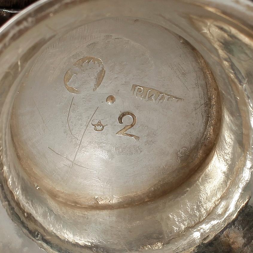 KÅSA, silver, Per Wilhelm Hanngren, Falun, (1796-1815). Vikt 57 gram.