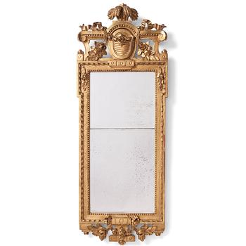 A Gustavian by N Meunier 1784 mirror.