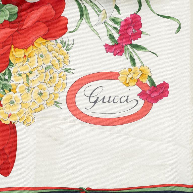 Gucci, scarf, "Flora".