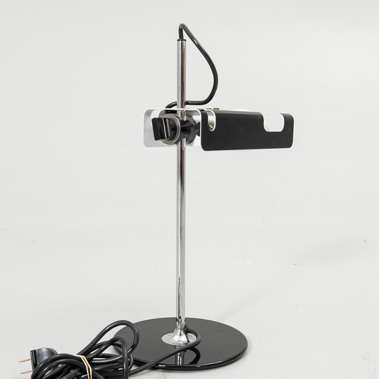 Joe Colombo, Table lamp, “Spider”, Oluce, Italy.