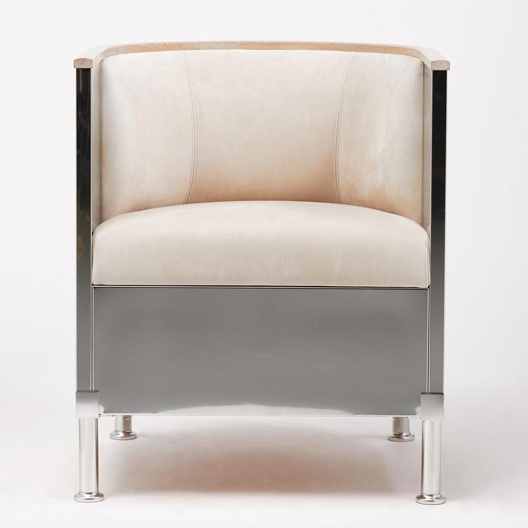 Mats Theselius, an "Inox" armchair, ed. 127/199, Källemo, Värnamo, post 2015.