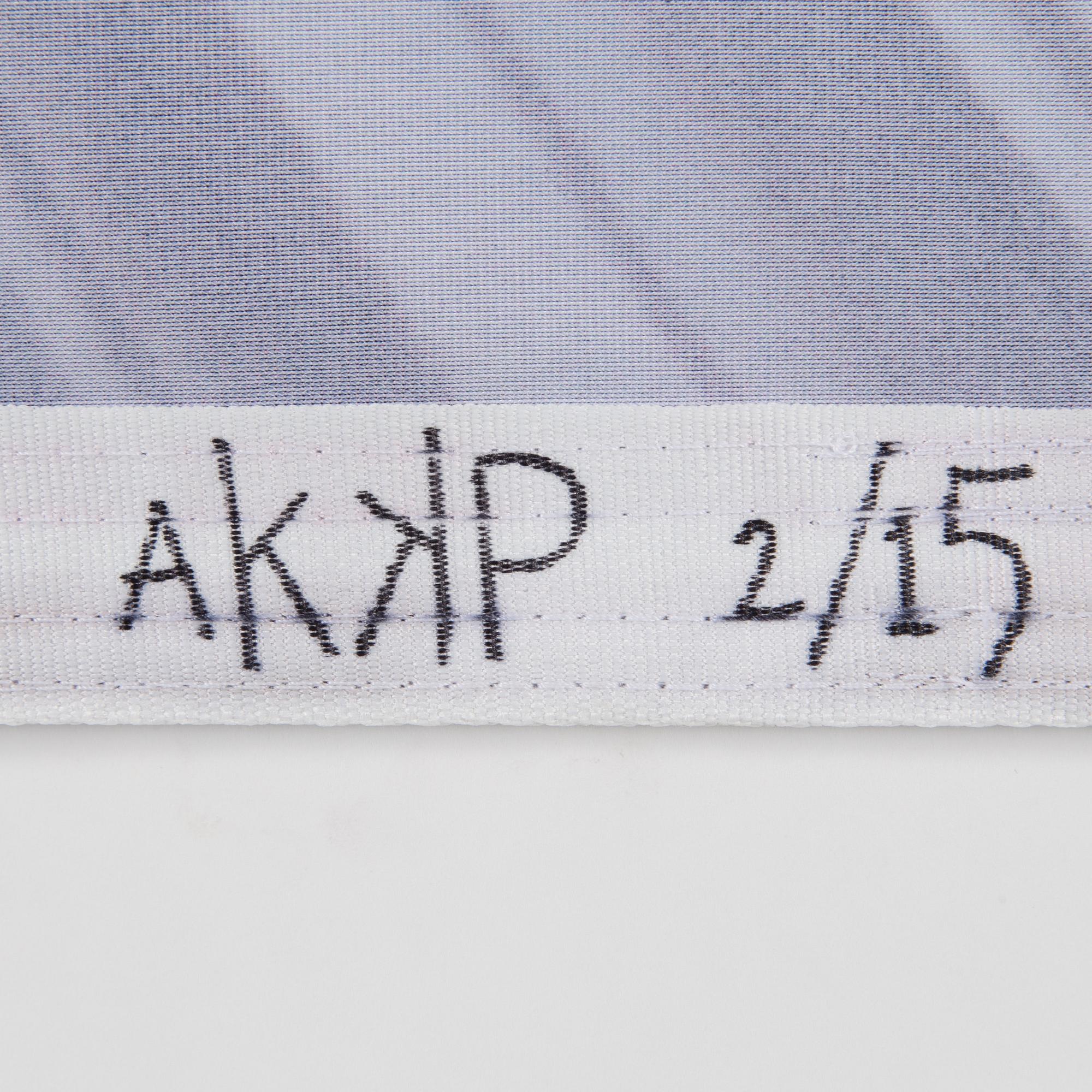 "AKKP" AKAY OCH KLISTERPETER, fotografi på flaggan, på vepatyg, signerad och numrerad 2/15.