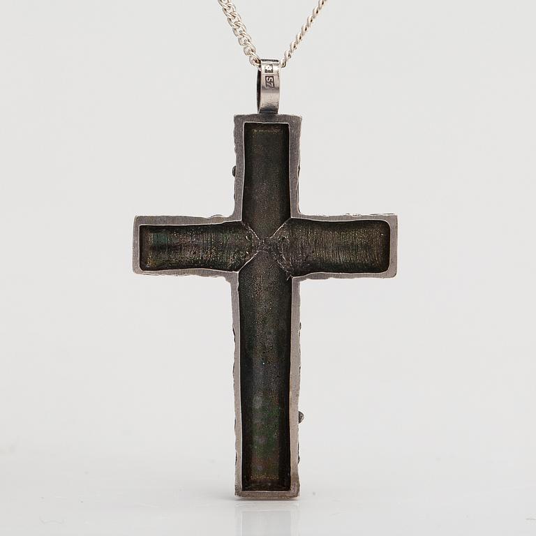 A silver cross. Lahti 1971.