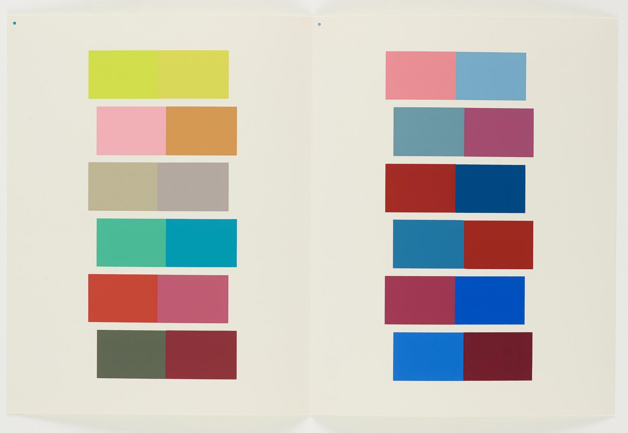 Josef Albers, "Interaction of color".
