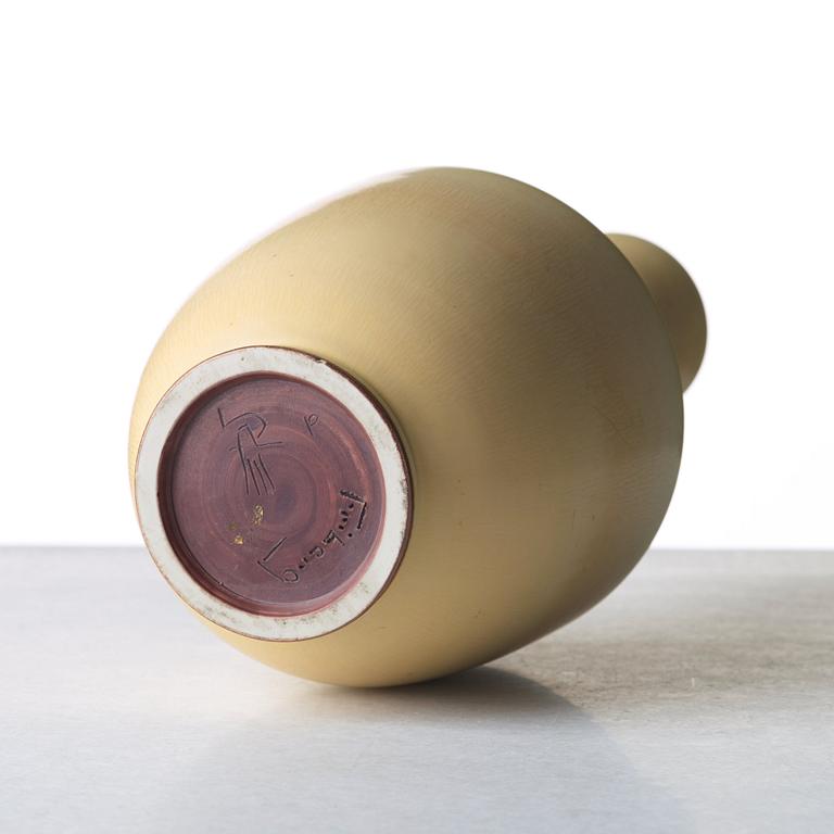 Berndt Friberg, a stoneware vase, Gustavsberg studio, Sweden 1962.