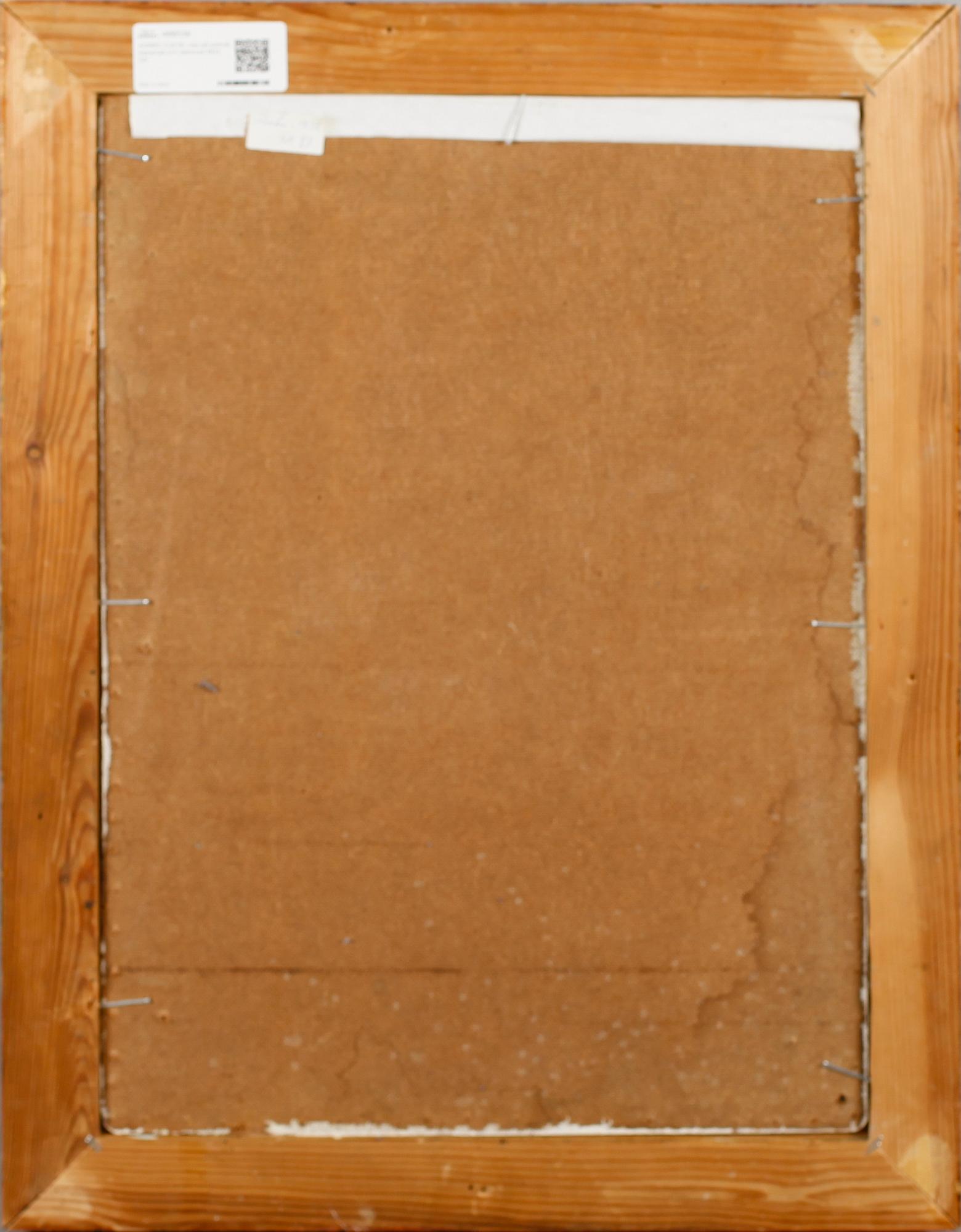 AGNES CLEVE, olja på pannå, signerad och daterad 1933.